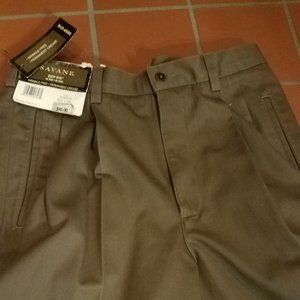 Men's Savane khaki dress pants 32x34